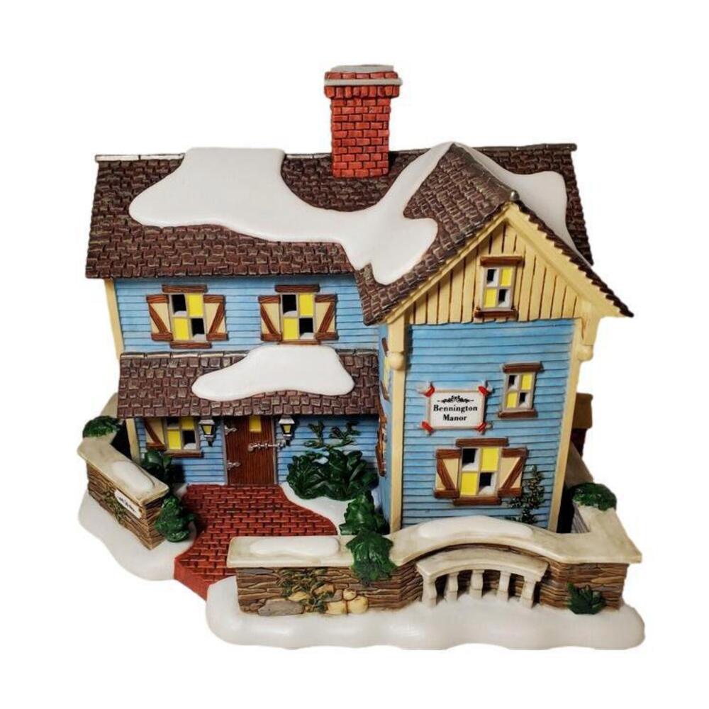 Department 56 New England Village Bennington Manor 57008 Christmas Collection